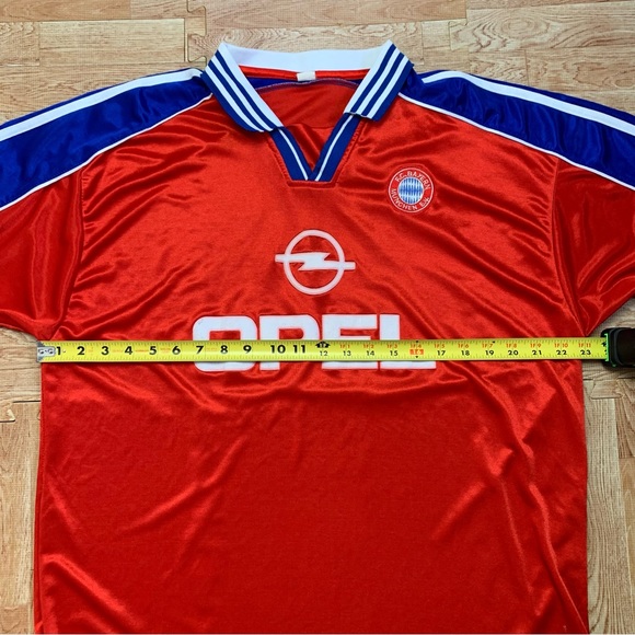 1999-2001 Bayern Munich Home Jersey Men’s Size Large # 15 Sławomir Wojciechowski - Picture 6 of 9